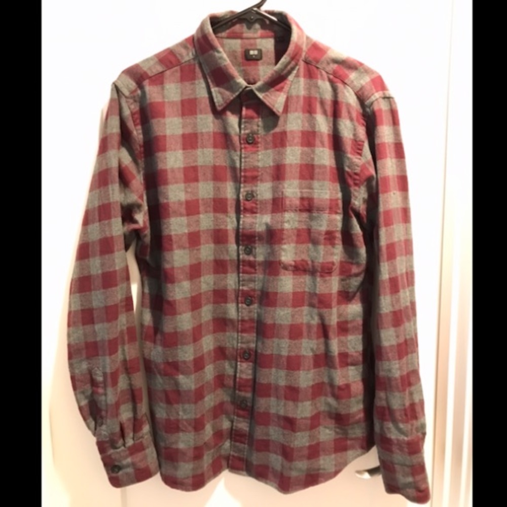Uniqlo flannel size M